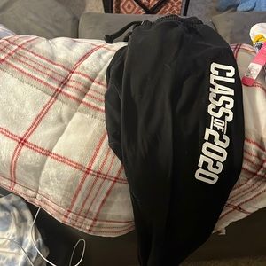 Class of 2020 black joggers